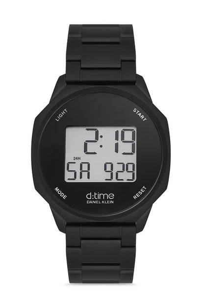 Daniel Klein D-Time Men Black Dial  Digital Watch