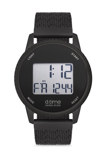Daniel Klein D-Time Men Black Dial  Digital Watch
