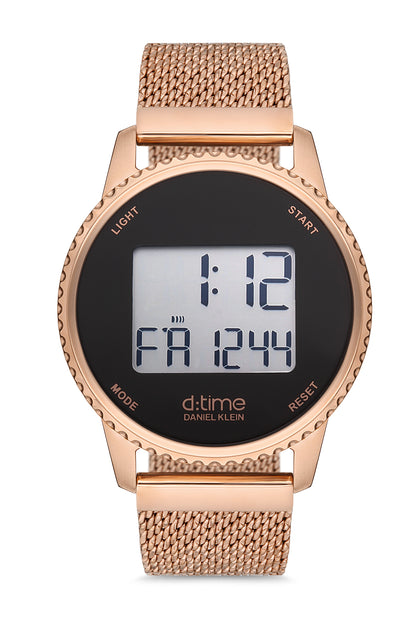 Daniel Klein D-Time Men Black Dial  Digital Watch