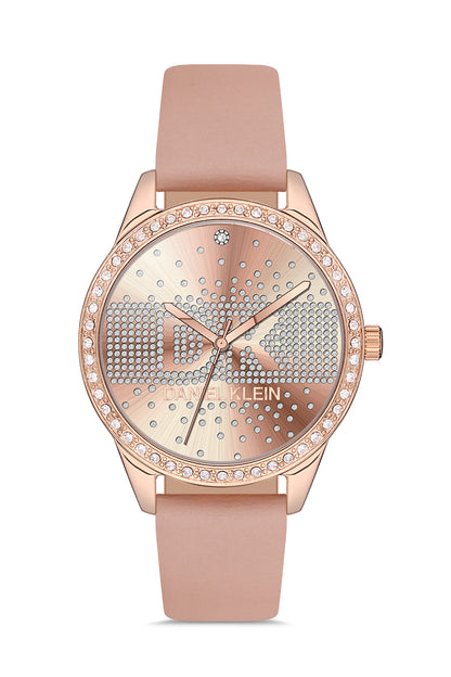 Daniel Klein Premium Women Pink Dial  Analogue Watch