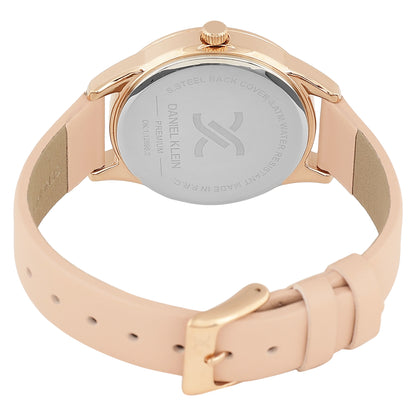 Daniel Klein Premium Women Pink Dial  Analogue Watch