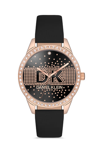 Daniel Klein Premium Women Black Dial  Analogue Watch