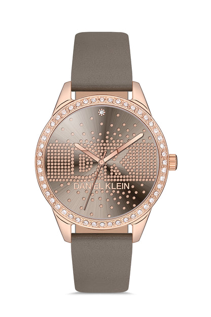 Daniel Klein Premium Women Brown Dial  Analogue Watch