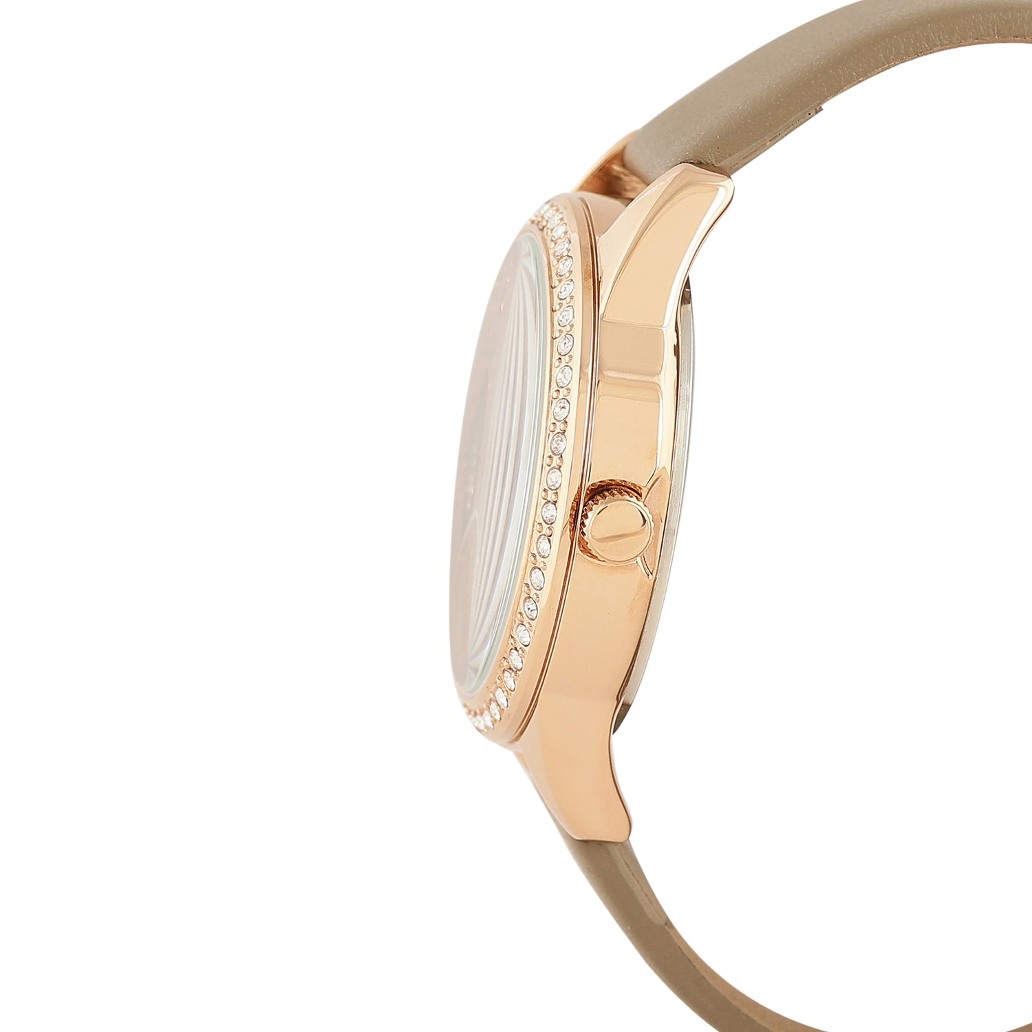 Daniel Klein Premium Women Brown Dial  Analogue Watch