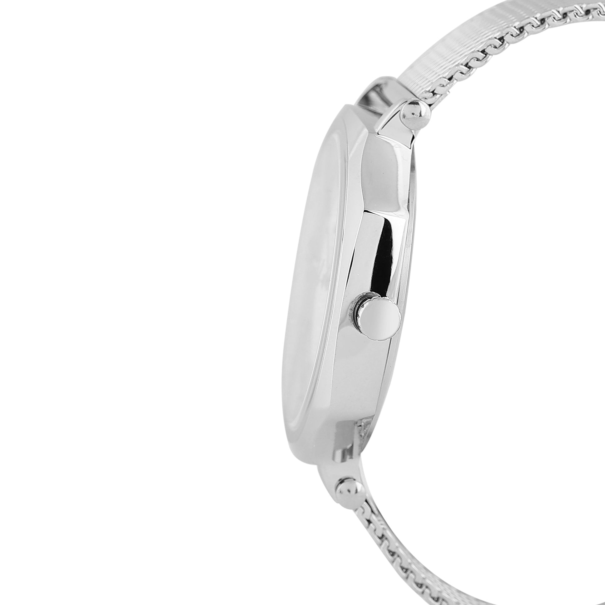 Daniel Klein Fiord Women Silver Dial  Analogue Watch