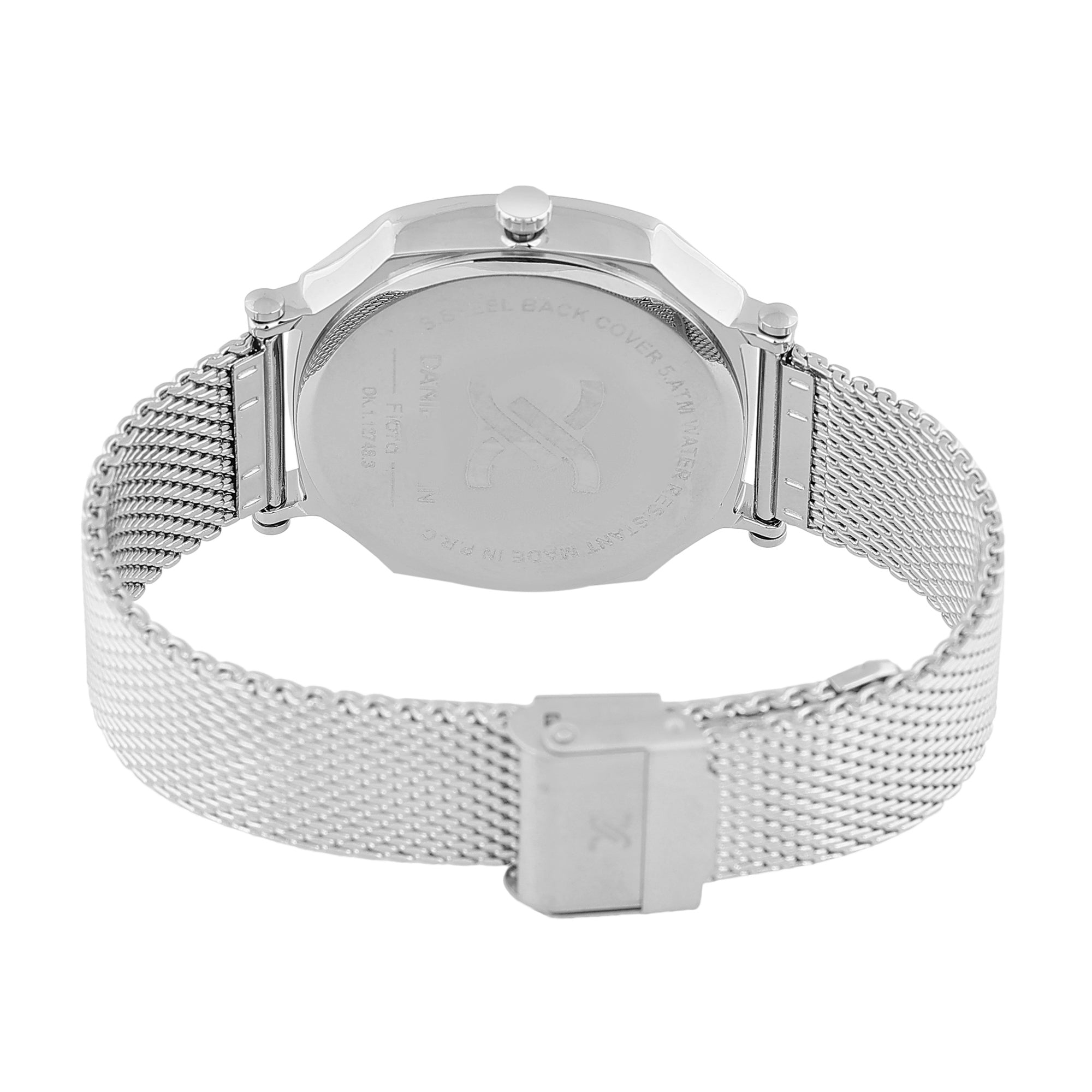 Daniel Klein Fiord Women Silver Dial  Analogue Watch