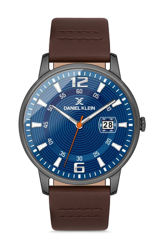 Daniel Klein Premium Men Blue Dial Analogue Watch