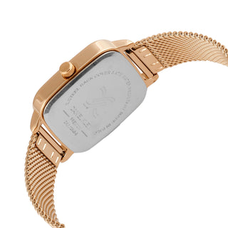 Daniel Klein Rose Gold Dial Women's Analogue Watch