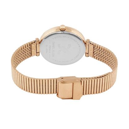 Daniel Klein Premium Women Silver Dial  Analogue Watch
