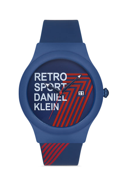 Daniel Klein DKLN  Men Blue Dial Analogue Watch