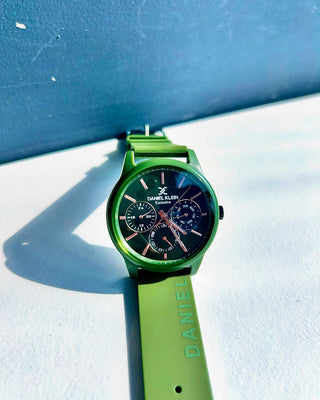 Daniel Klein DKLN Men Green Dial Watch