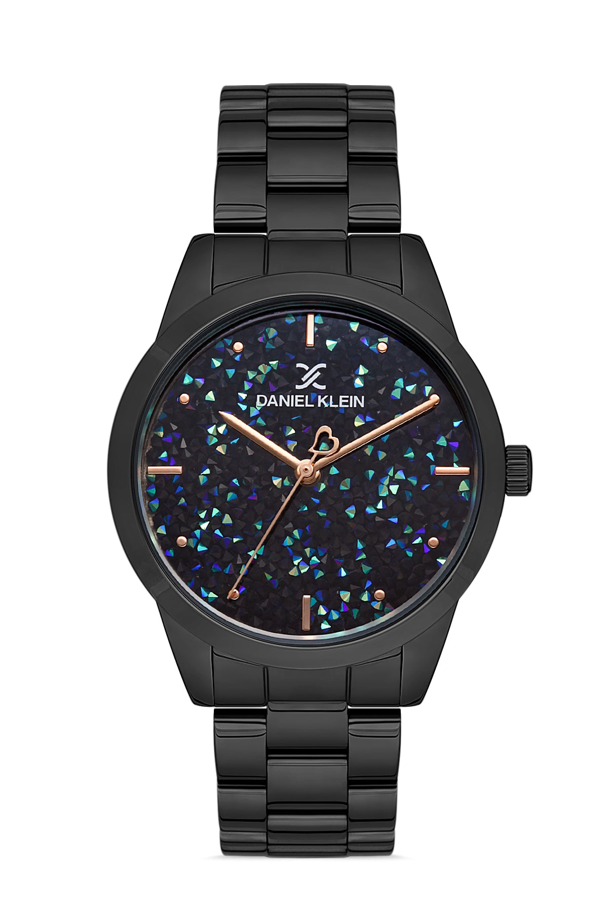 Daniel Klein Premium Women Gun Black Dial Analogue Watch