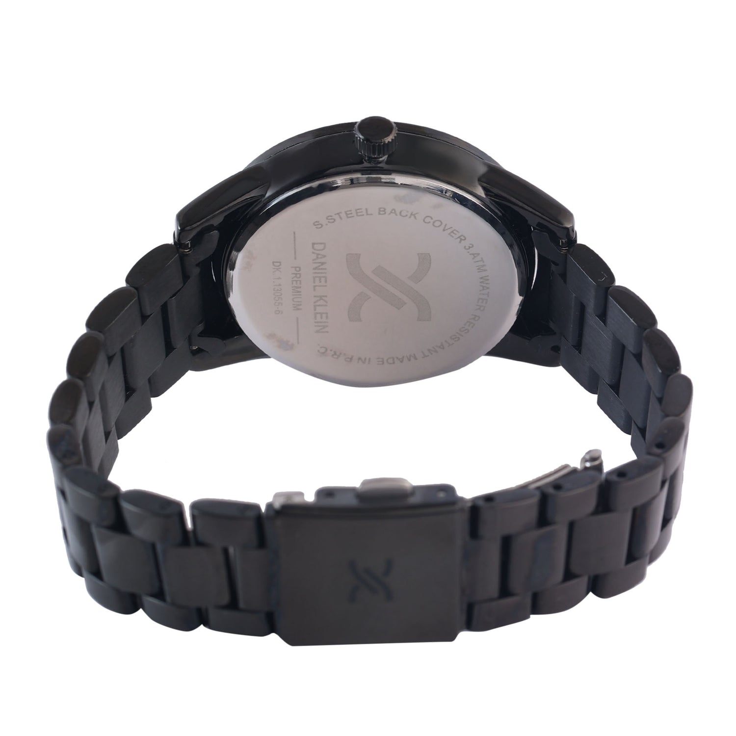 Daniel Klein Premium Women Gun Black Dial Analogue Watch