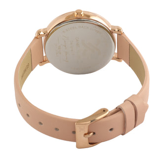 Daniel Klein Trendy Women Rose Gold Dial Watch