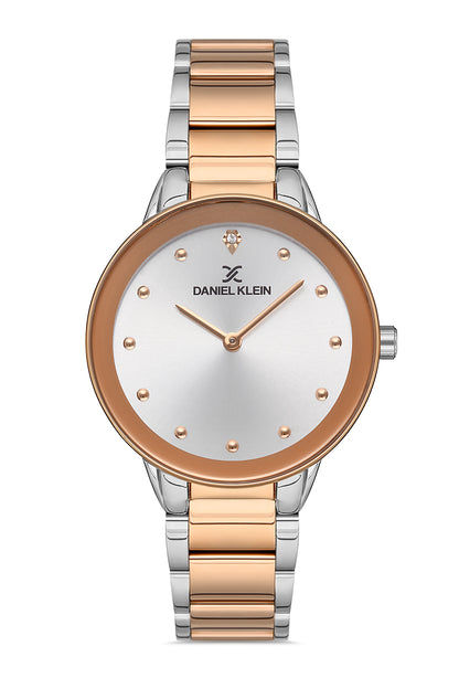 Premium Women Silver Dial Analogue Watch