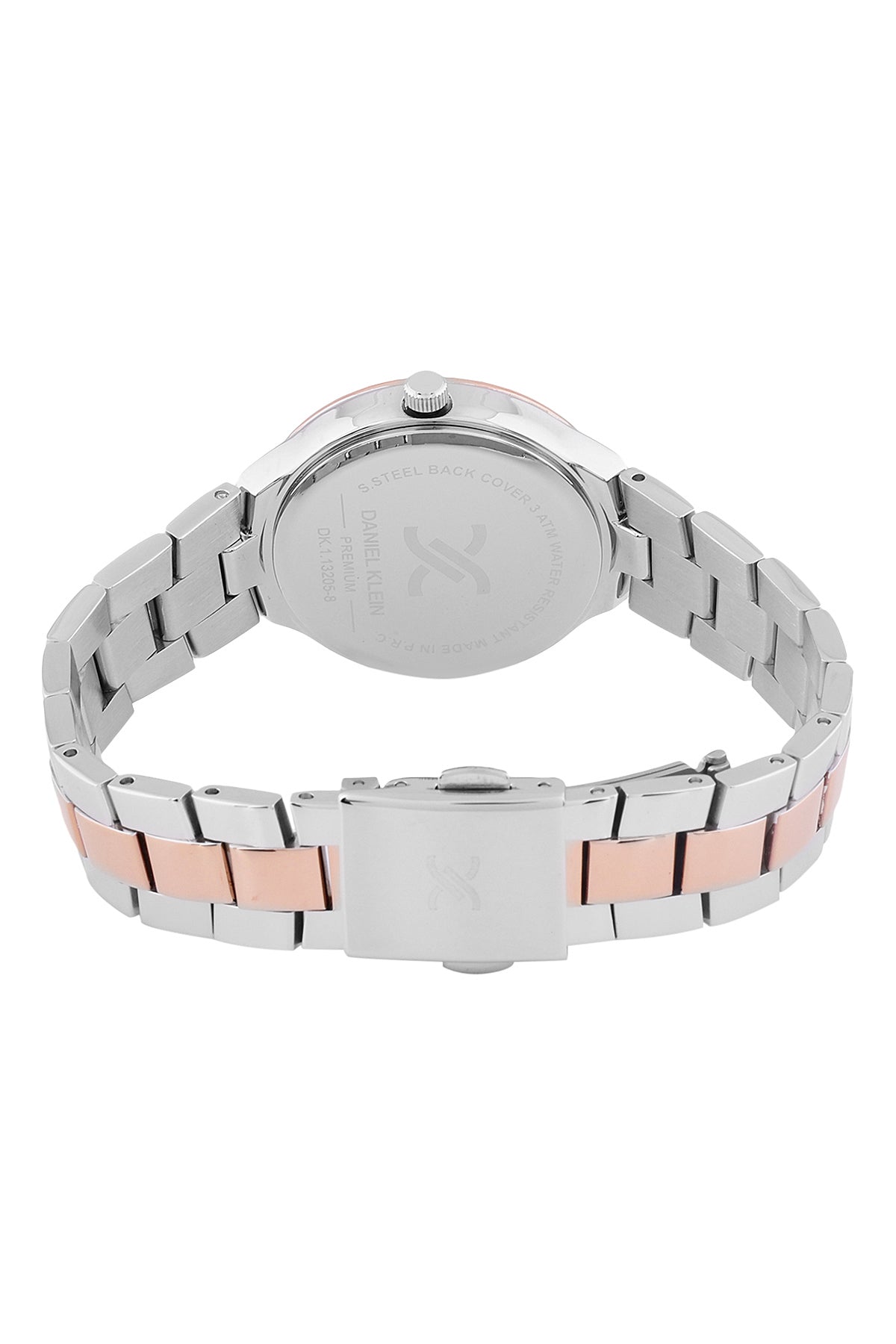 Silver Premium Women Watch with Metallic Strap