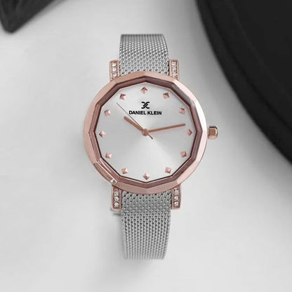 Daniel Klein Premium Women Silver Watch