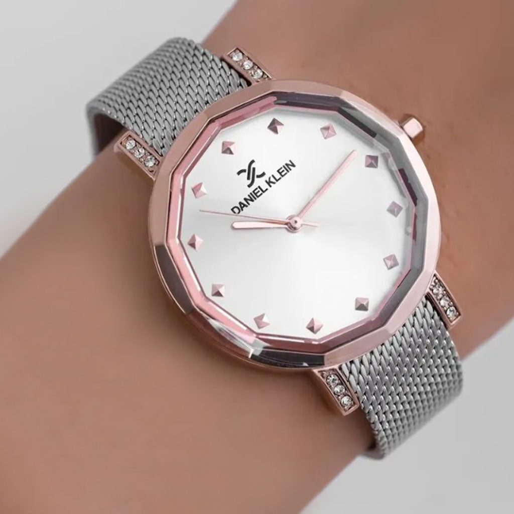 Daniel Klein Premium Women Silver Watch