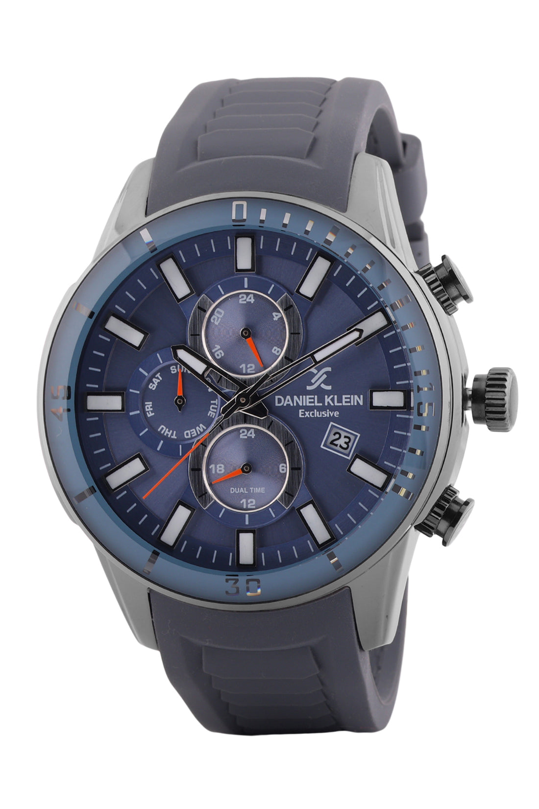 Blue Exclusive Men Watch with silicone  Strap
