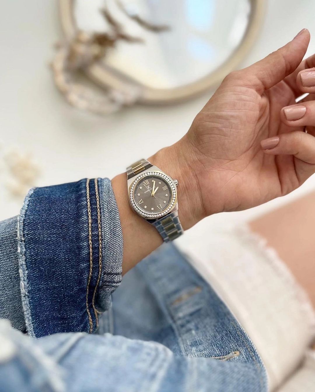 Grey Dial Elite Collection Women&
