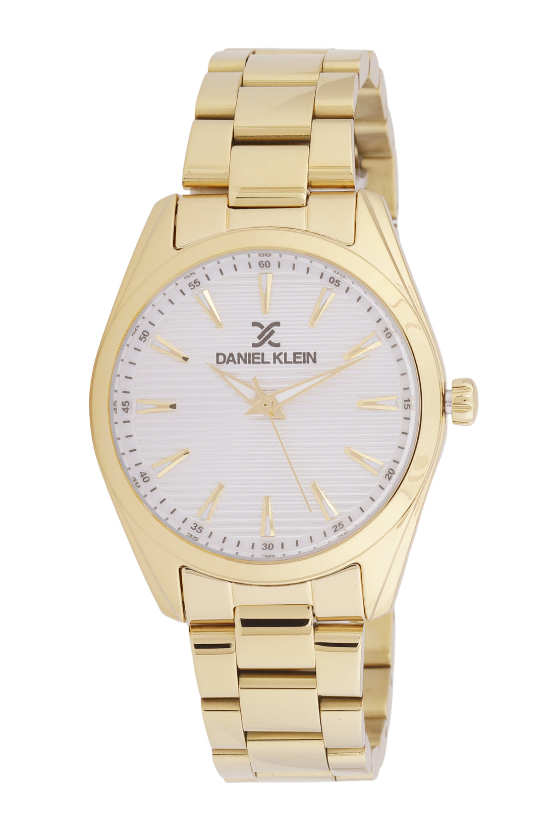 Silver Premium Women Watch with Metallic Strap