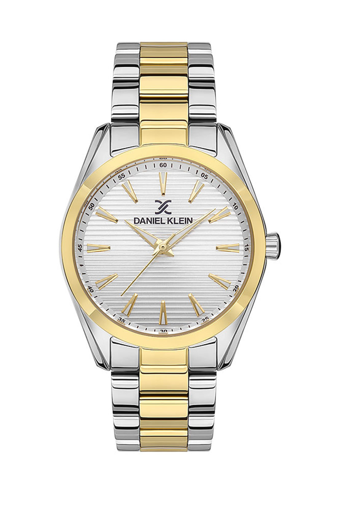 Silver Premium Women Watch with Metallic Strap