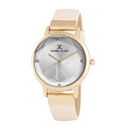 Daniel Klein White Dial Women&