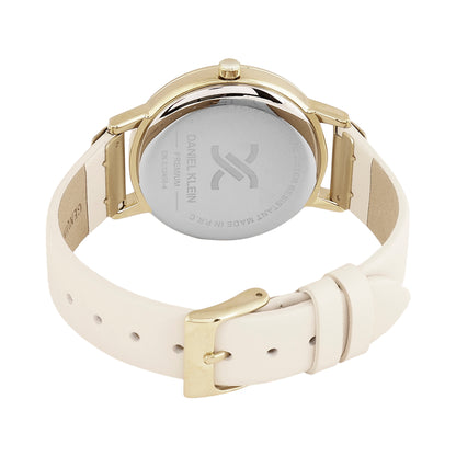 Daniel Klein White Dial Women&