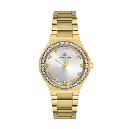 Daniel Klein Silver Dial Women&