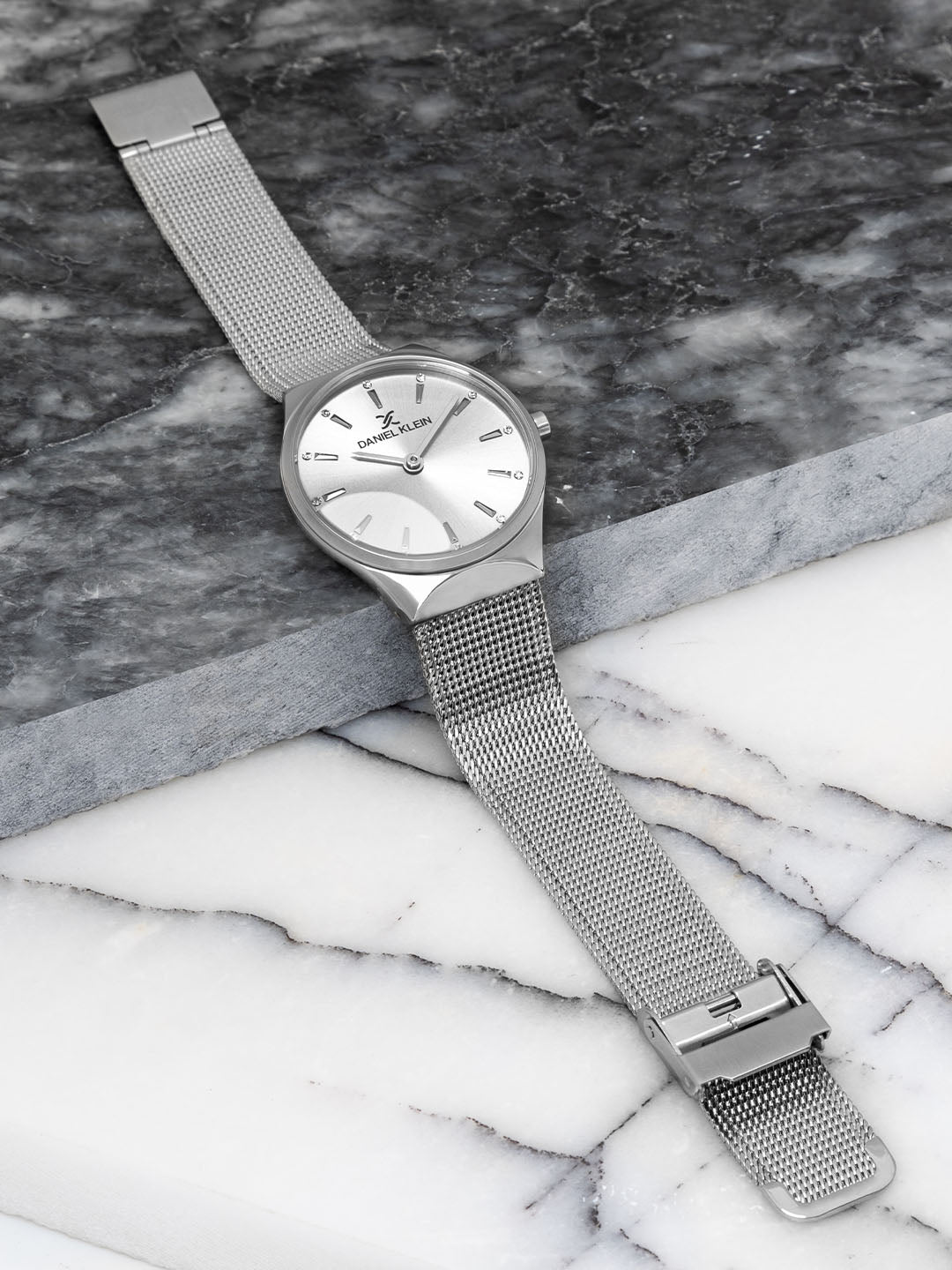 Daniel Klein Silver Dial Women&
