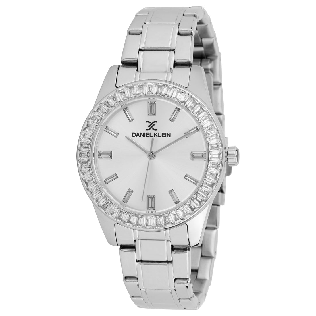 Daniel Klein Silver Dial Premium Women Analogue Watch