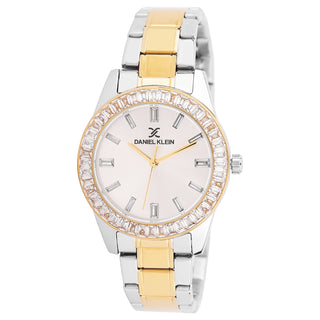 Daniel Klein Silver Dial Premium Women Analogue Watch