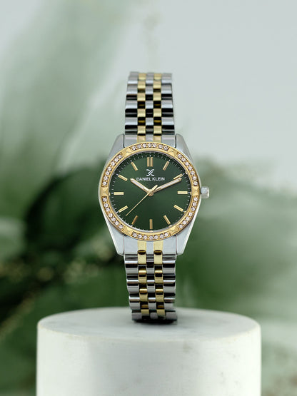 Daniel Klein Green Dial Women&