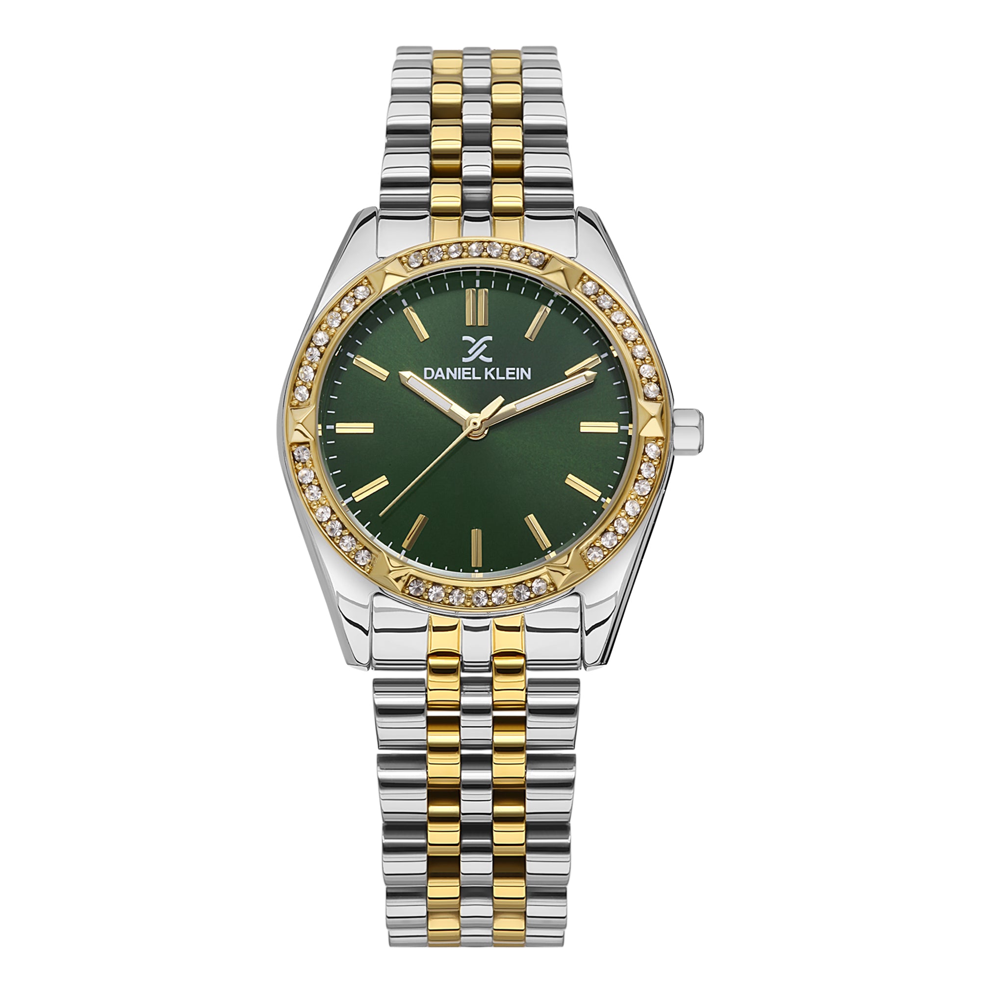 Green 2024 analog watch