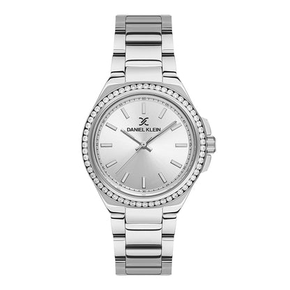 Daniel Klein Silver Dial Women&