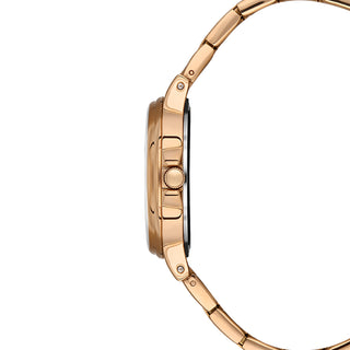 Daniel Klein Rose Gold Dial Women's Analogue Watch