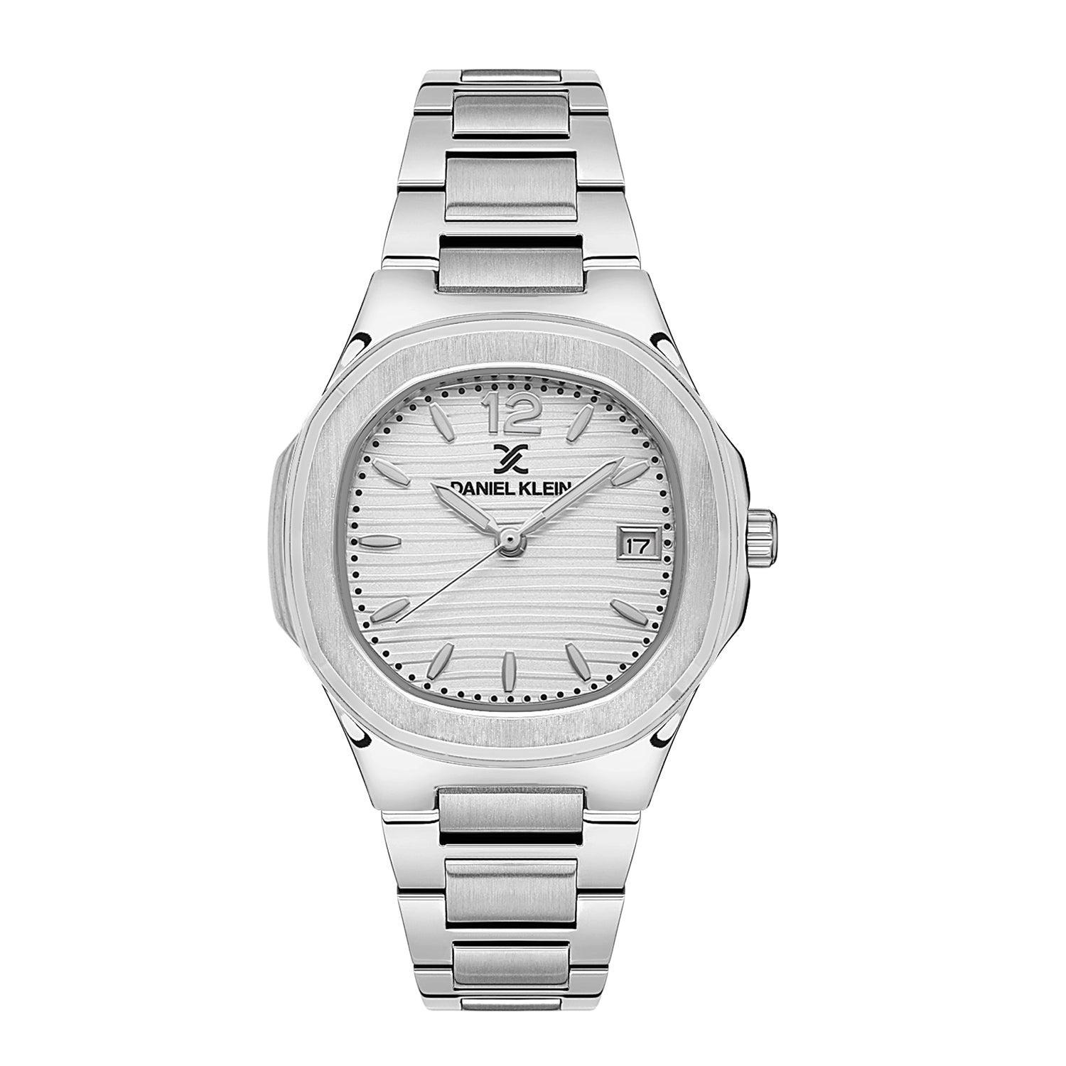 Daniel Klein Silver Dial Premium Women Analogue Watch