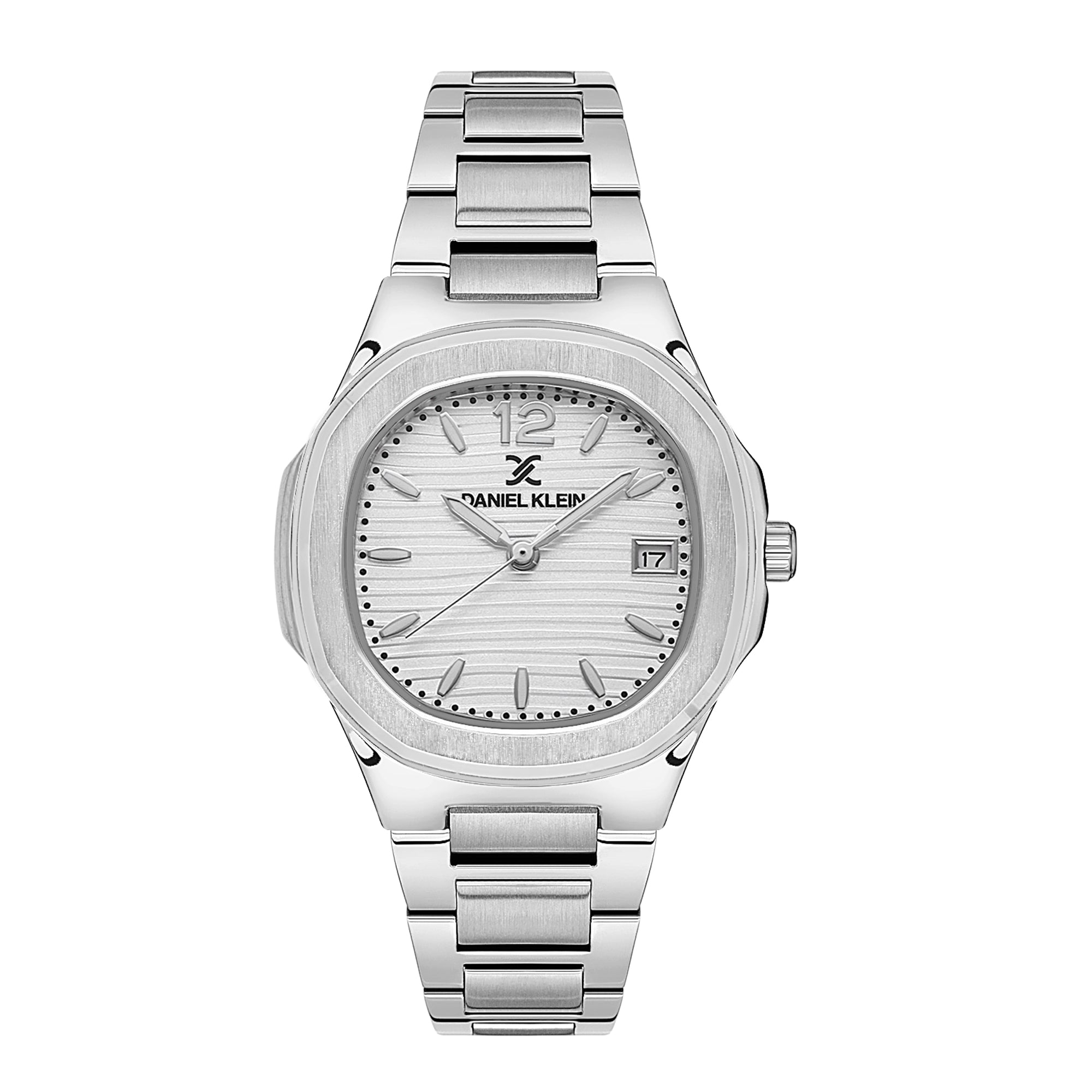 Daniel Klein Silver Dial Premium Women Analogue Watch