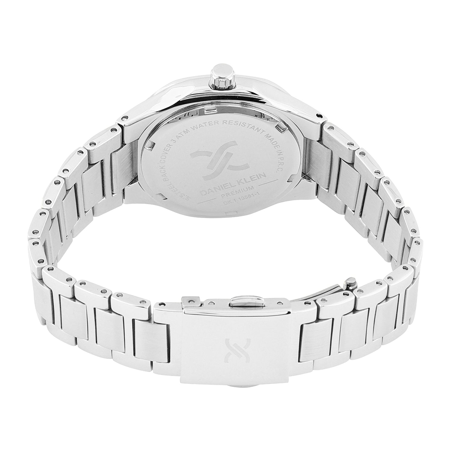 Daniel Klein Silver Dial Premium Women Analogue Watch