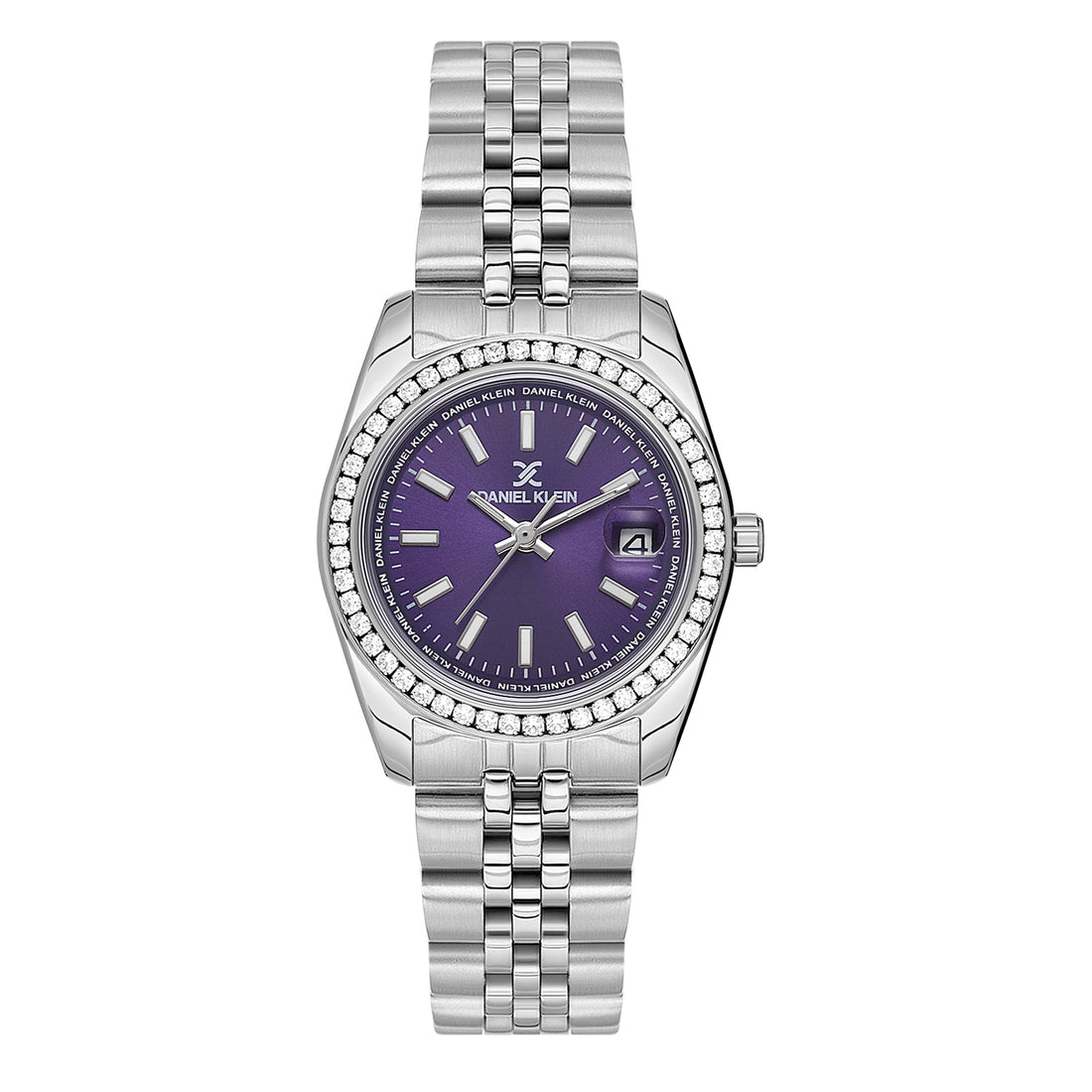 Daniel Klein Purple Dial Premium Women Analogue Watch
