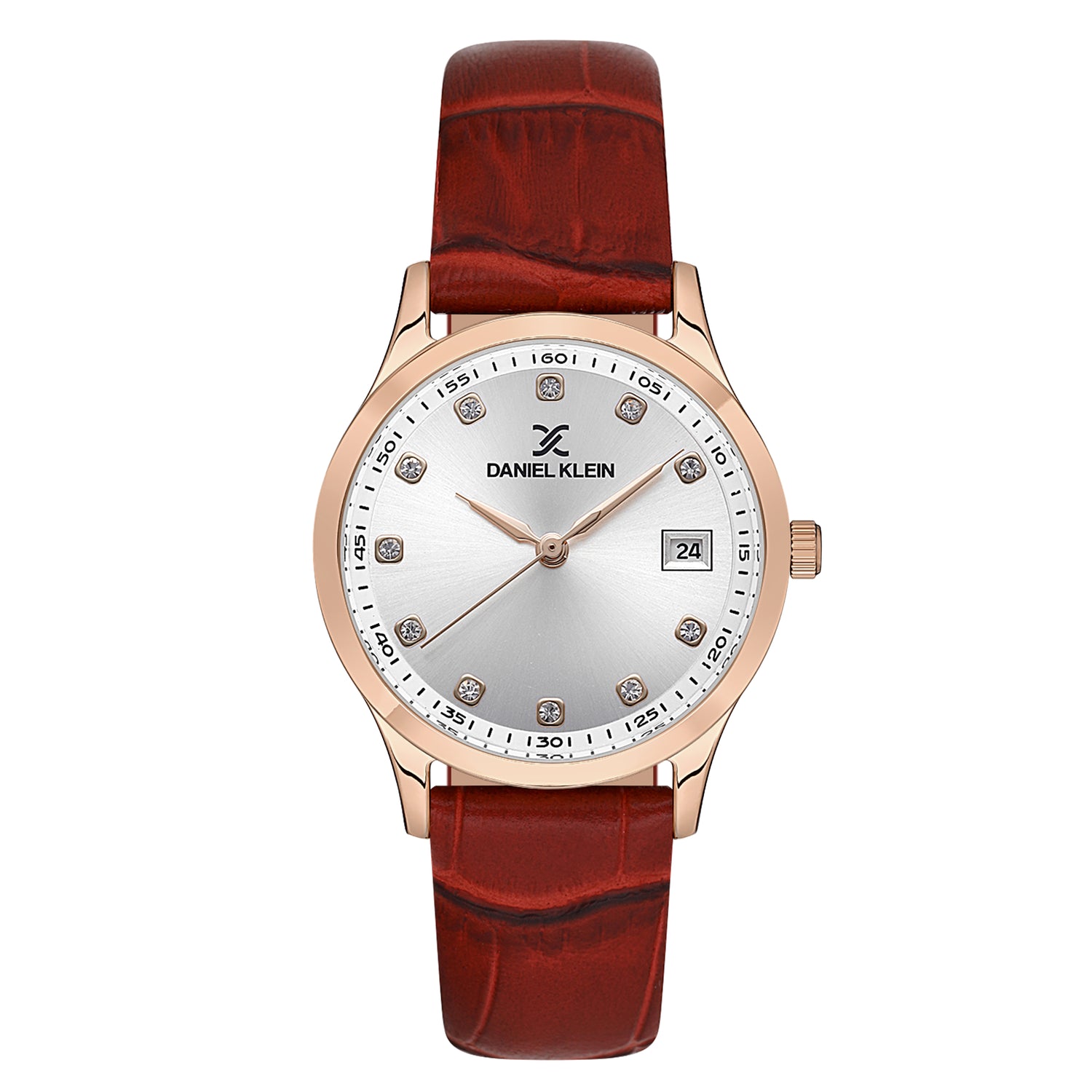 Daniel Klein Silver Dial Premium Women Analogue Watch
