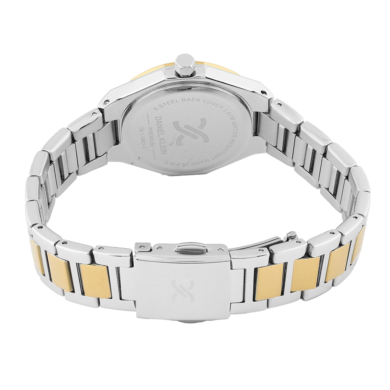 Daniel Klein Silver Dial Premium Women Analogue Watch