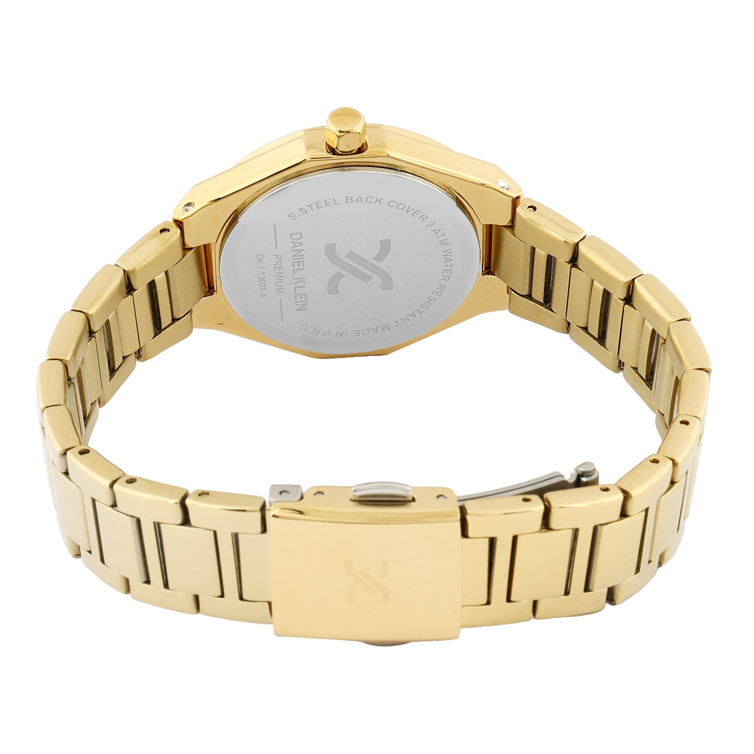 Daniel Klein Silver Dial Premium Women Analogue Watch