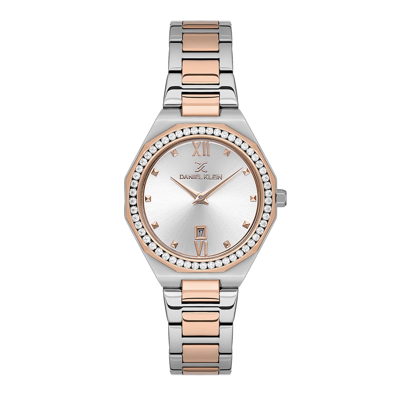 Daniel Klein Silver Dial Premium Women Analogue Watch