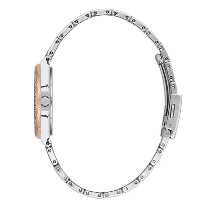 Daniel Klein Silver Dial Premium Women Analogue Watch