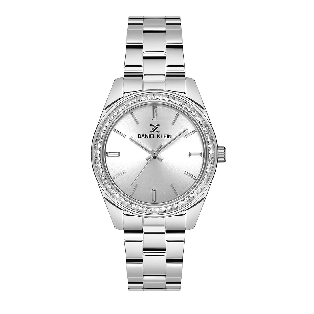 Daniel Klein Silver Dial Premium Women Analogue Watch
