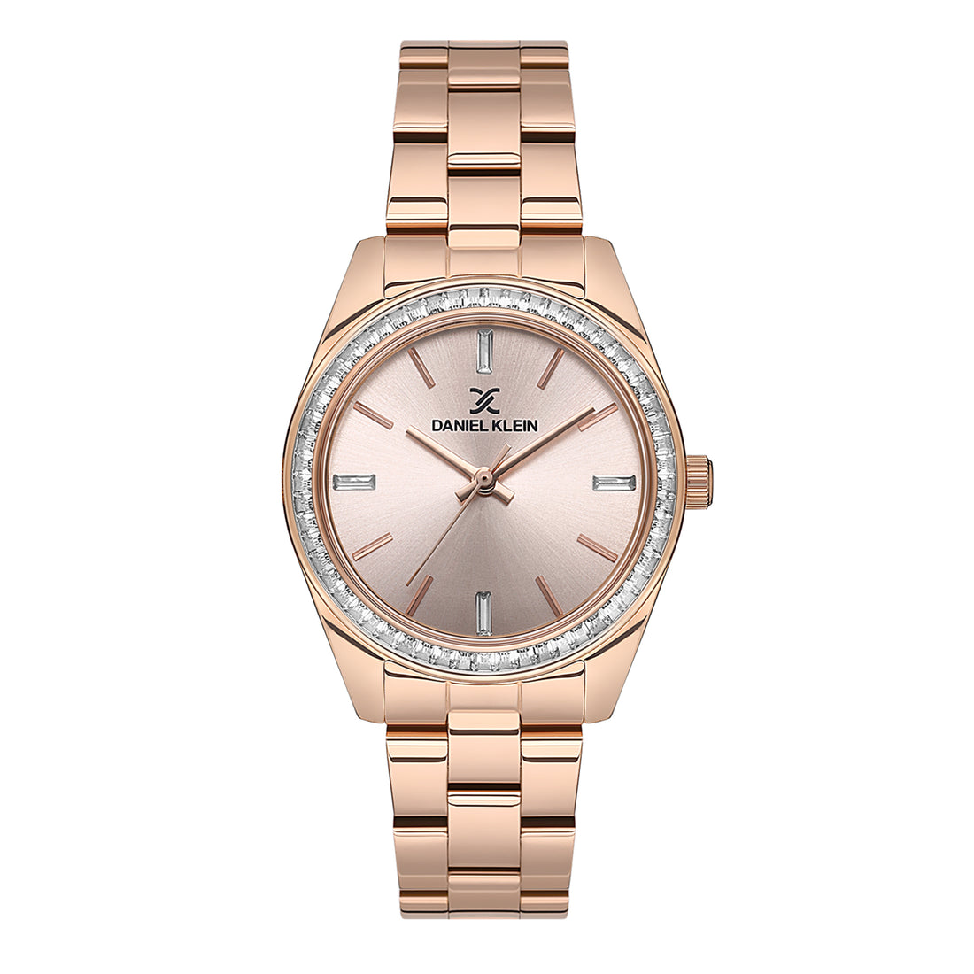Daniel Klein Rose Gold Dial Premium Women Analogue Watch
