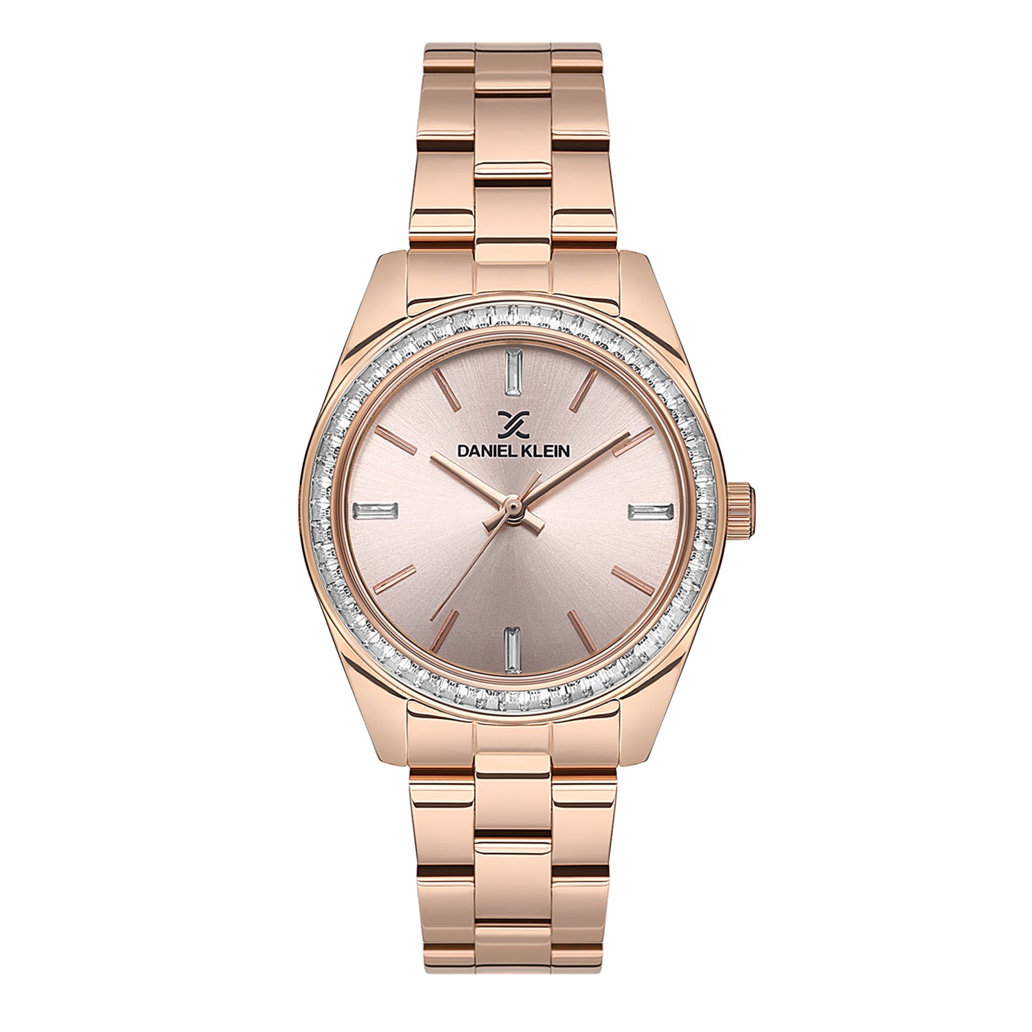 Daniel Klein Rose Gold Dial Premium Women Analogue Watch
