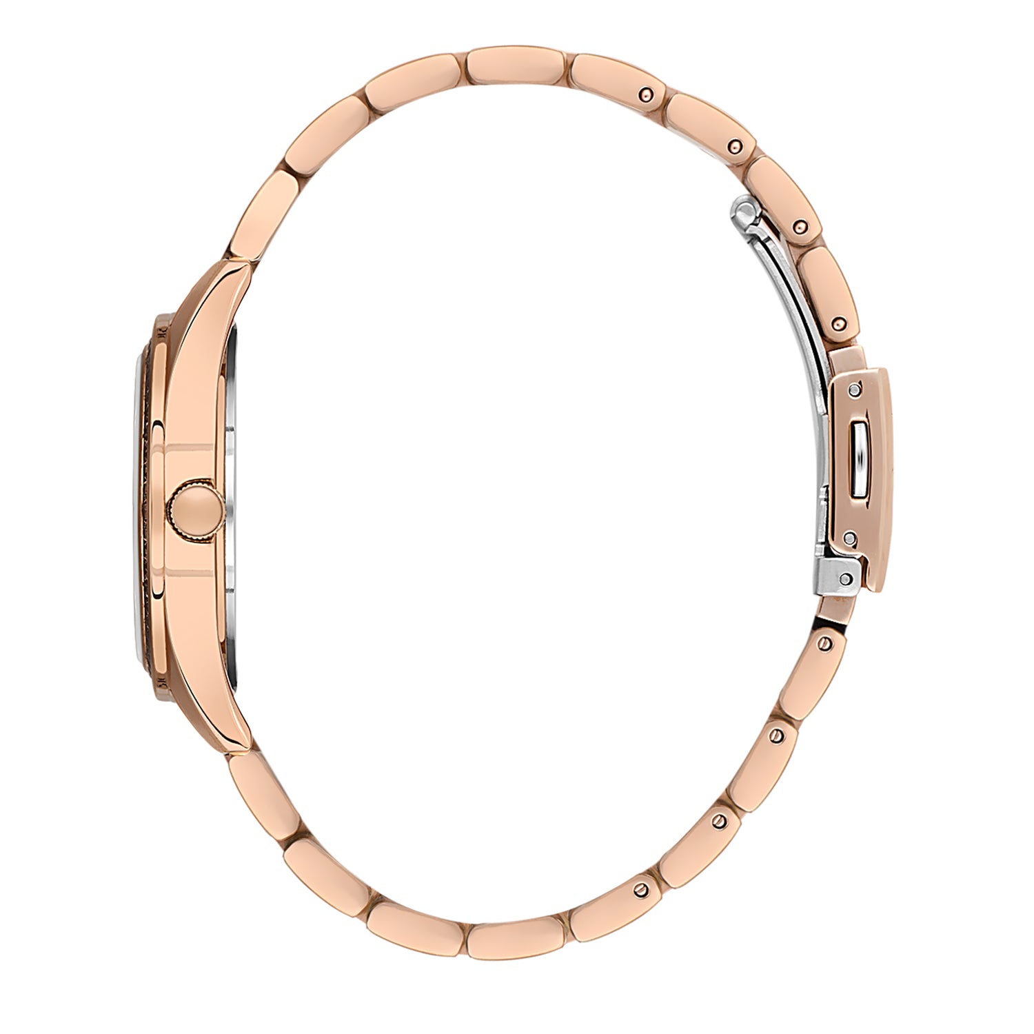 Daniel Klein Rose Gold Dial Premium Women Analogue Watch
