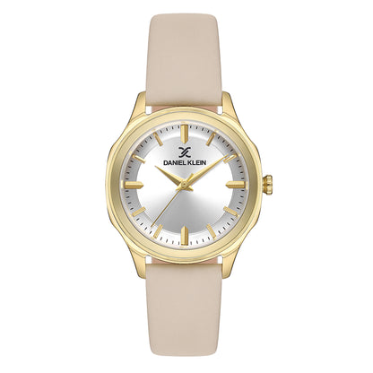 Daniel Klein Silver Dial Premium Women Analogue Watch